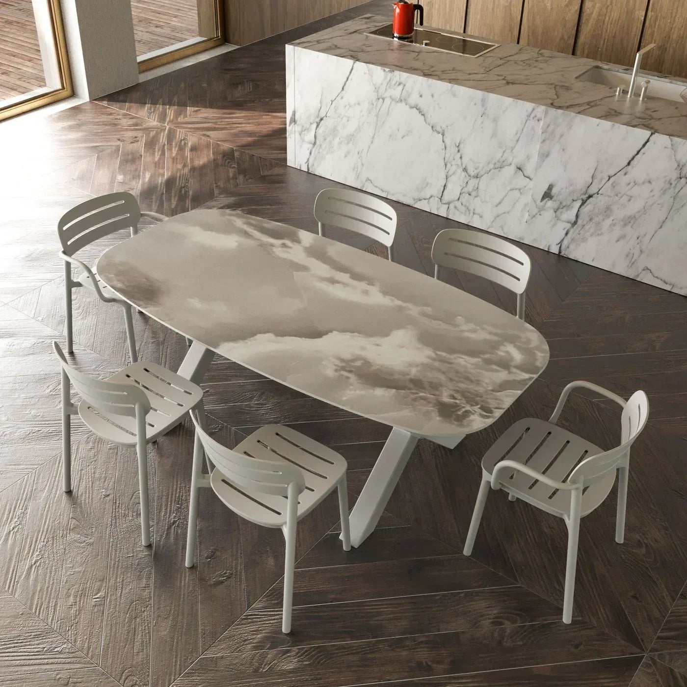 Croisette Armchair Set of 4 - Serralunga