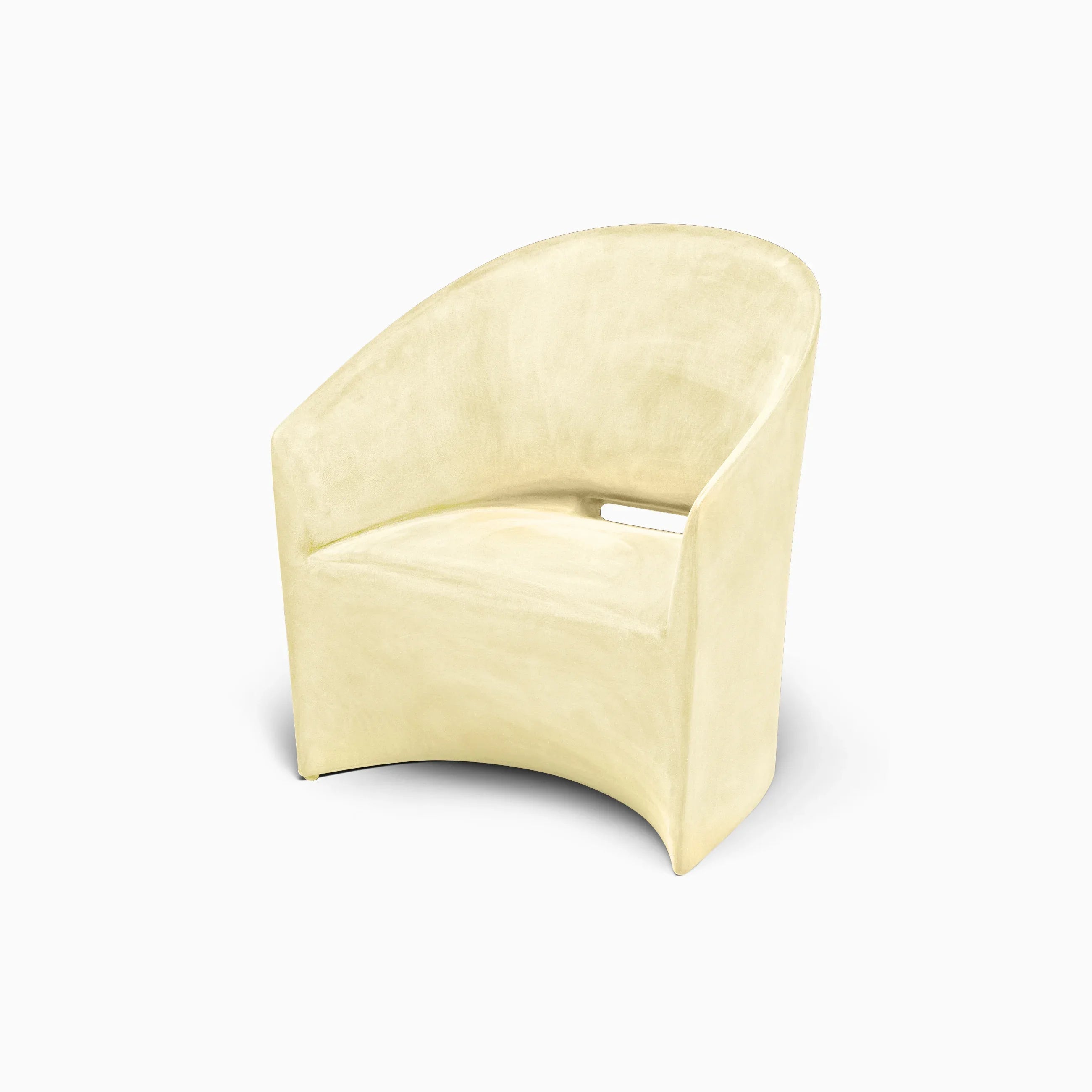 Pine Beach Armchair Moleskin - Serralunga