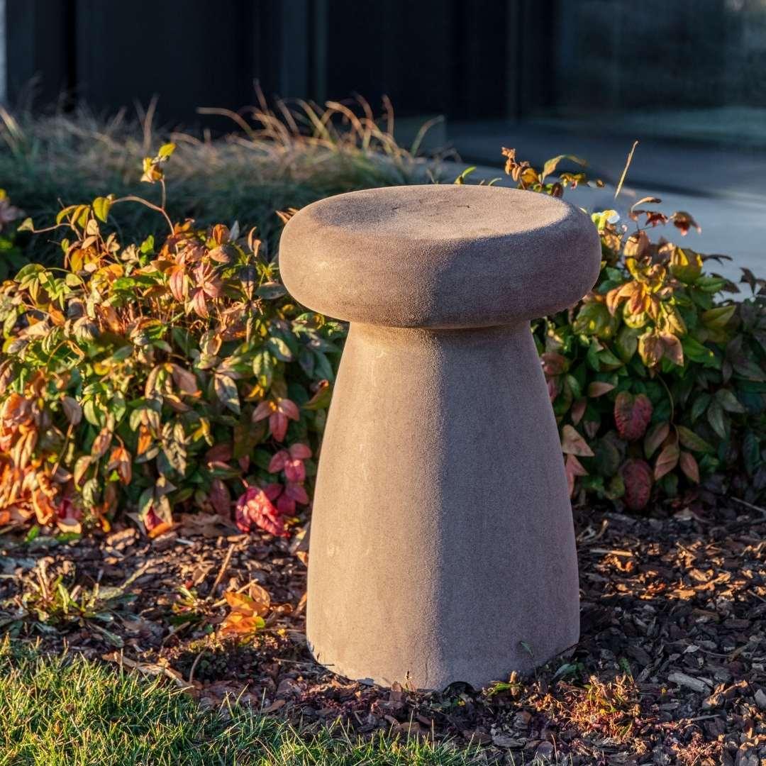 Porcino Stool Moleskin - Serralunga