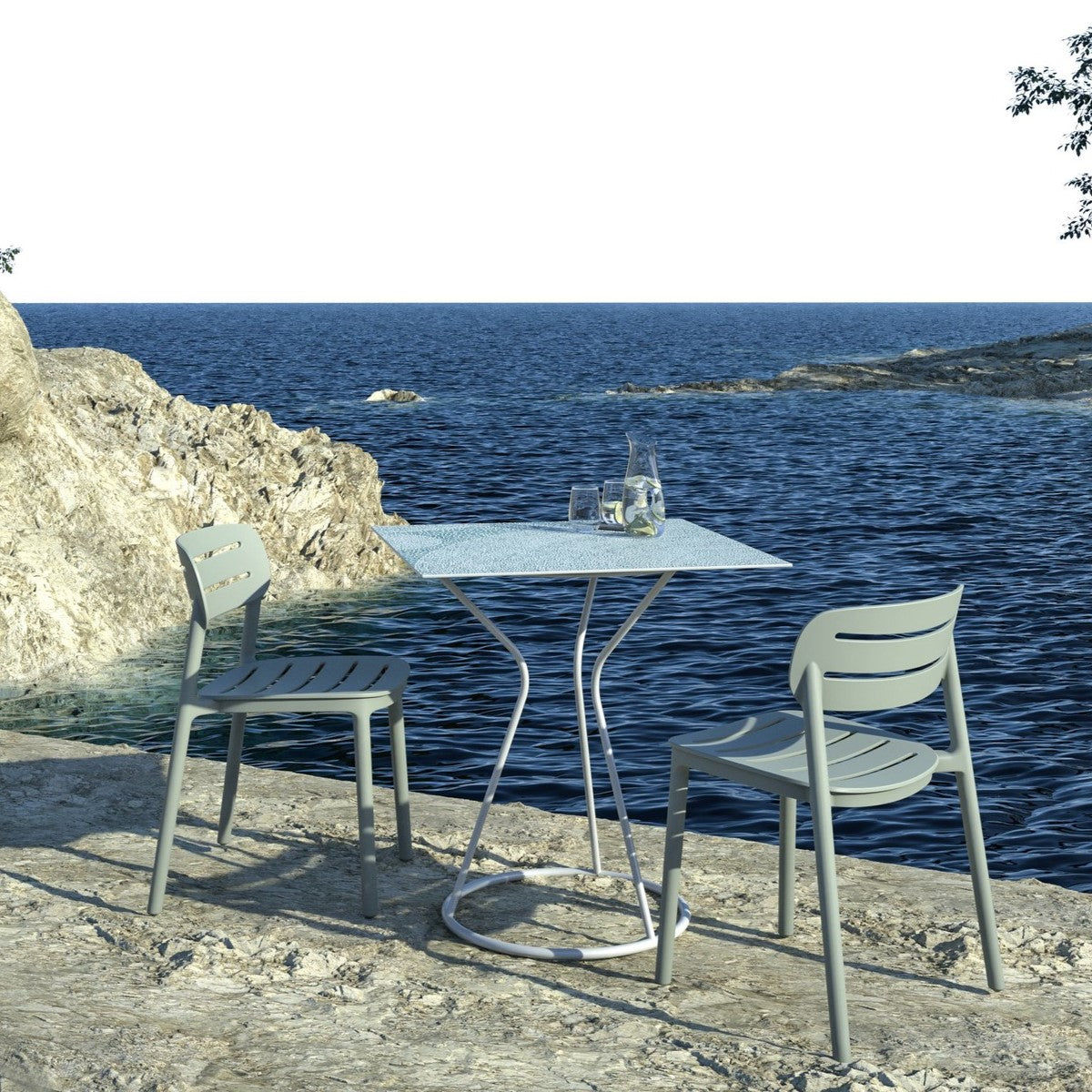 Croisette Chair Set of 4 - Serralunga