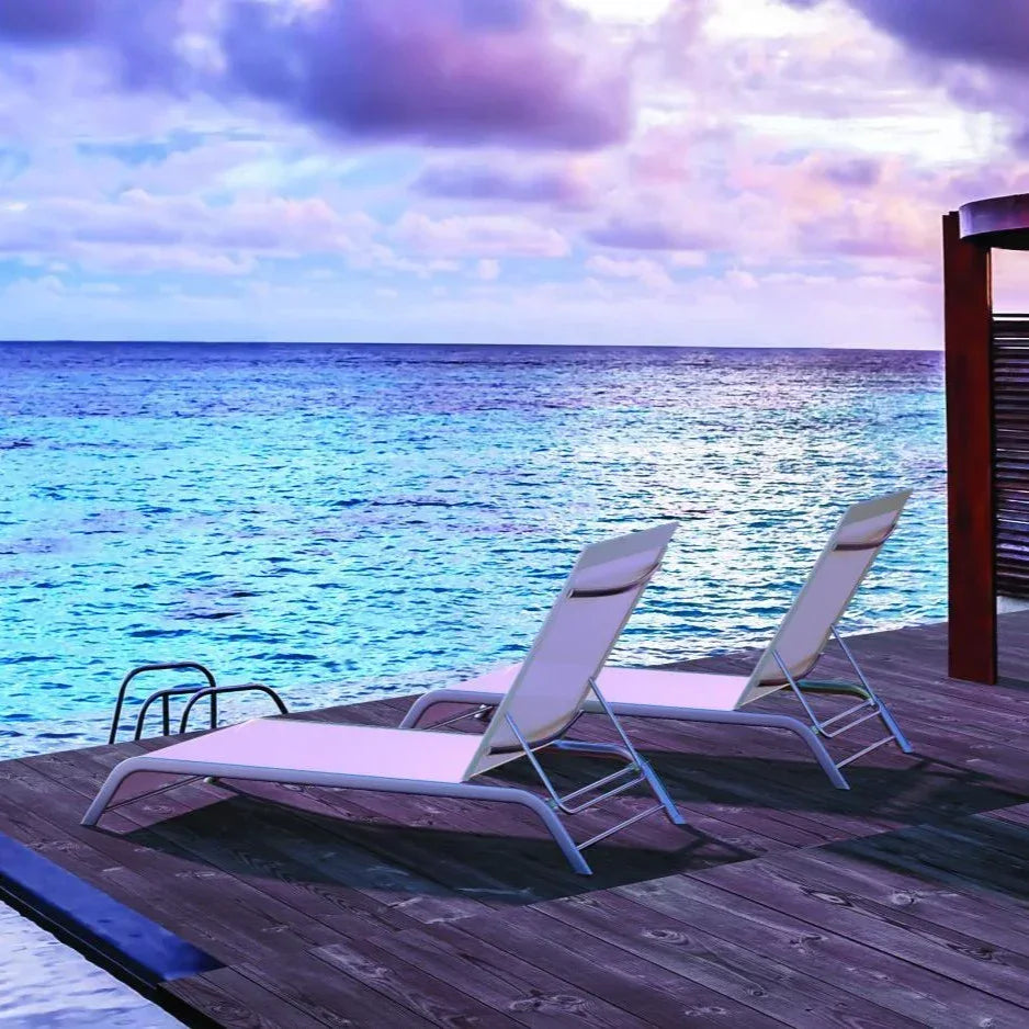 Lazy Lettino Sunbed Set of 2 - Serralunga