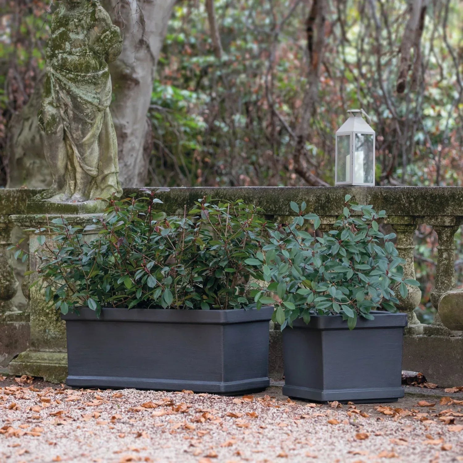 Neoclassic Quadro Liscio Planter - Serralunga