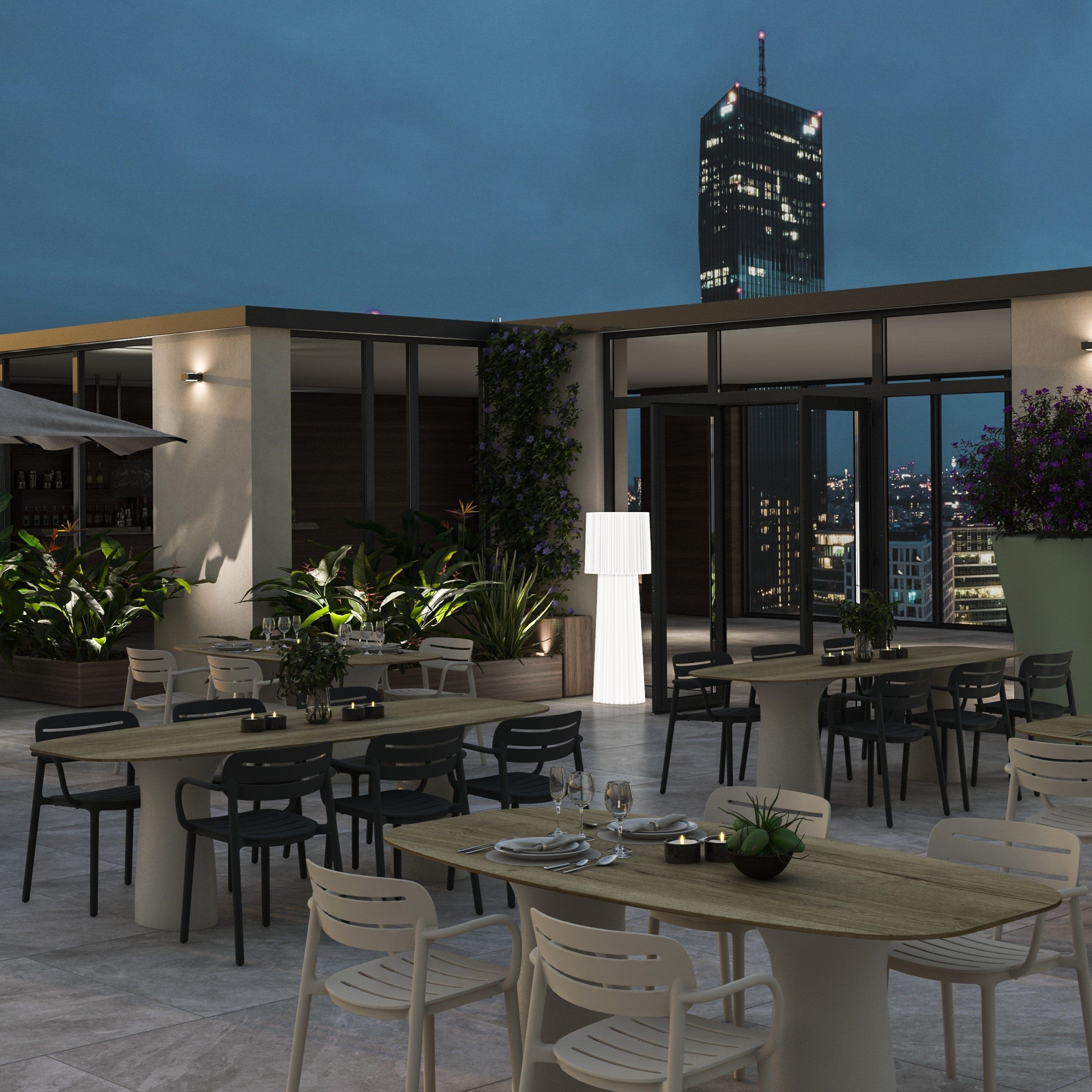 Croisette Chair Set of 4 - Serralunga