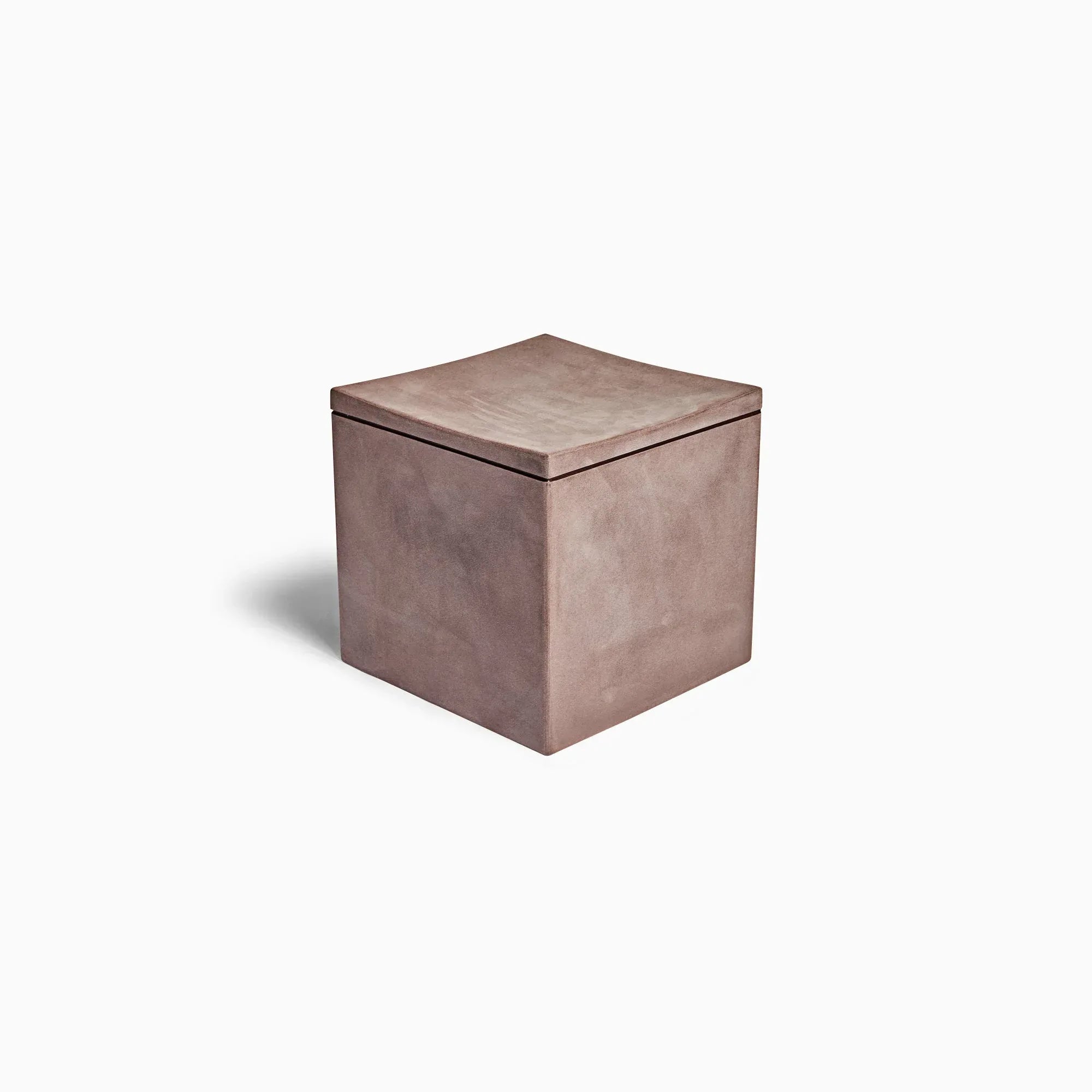 Lounge Cube Stool Moleskin - Serralunga