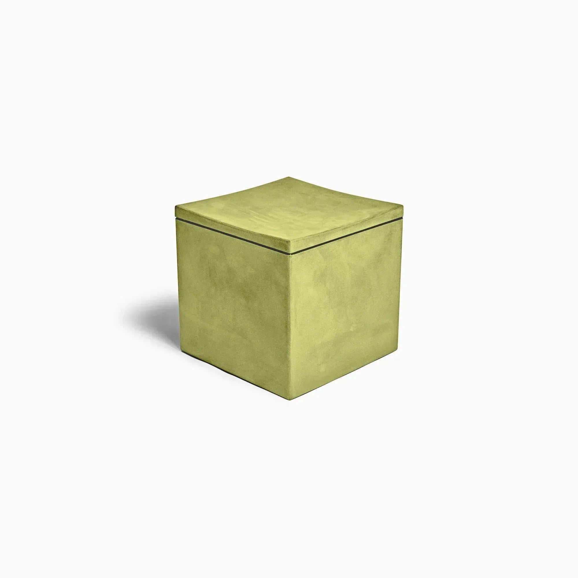 Lounge Cube Stool Moleskin - Serralunga