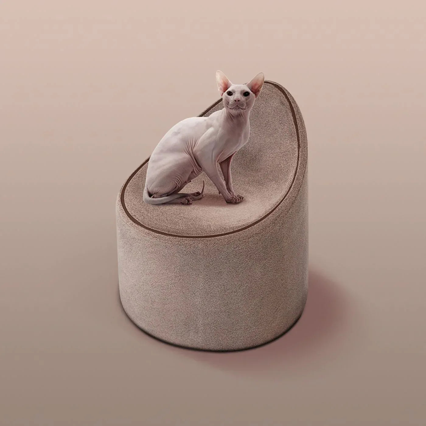 Bay Armchair Moleskin - Serralunga